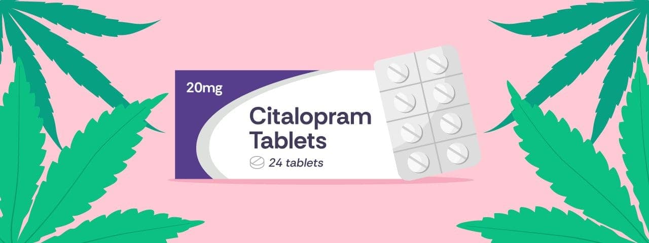 is it safe to mix citalopram and cannabis?